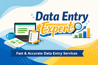 do fast data entry and form filling work professionally
