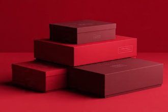 do modern minimalist box packaging design