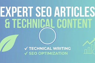 expert SEO articles and technical content