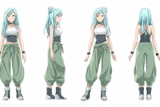 design a anime character