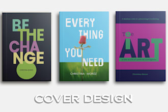 typographic, minimalist, unique bookcover