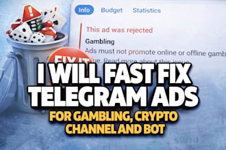 fix telegram ads, setup telegram ads approval for telegram bot forex channel ads