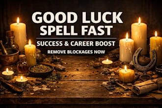 good luck spell fast, success spell, career boost, remove career blockages now