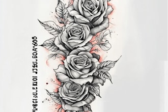 create custom name and lettering tattoo designs