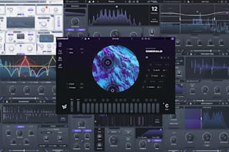 program custom audio plugins for vst, vst3, au and implement dsp with gui design