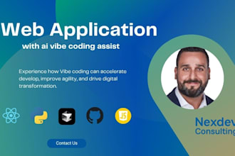 create a web application with ai vibe coding