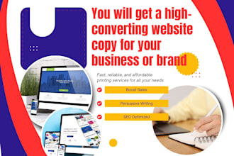 write high converting website copy that boosts sales
