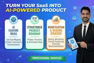 design ai features roadmap and product strategy for your saas or startup