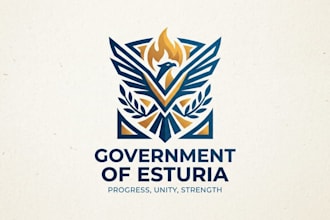 design a professional and official government logo