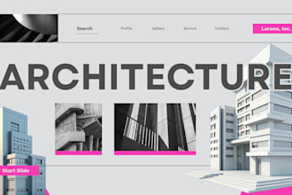 build wix architecture firm website architect interior design studio website