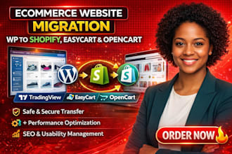 do ecommerce website migration from wp to shopify easycart open cart wordpress