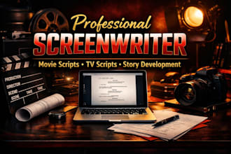 write high converting youtube script script doctor or cinematic screenplay