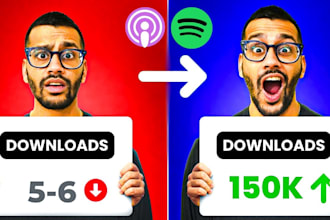 do professional youtube podcast video promotion