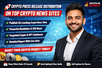 crypto press release promotion on top crypto sites