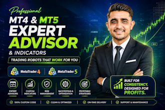 develop your mt4 mt5 expert advisor eas and indicator