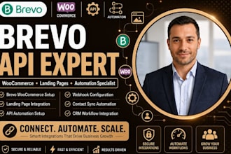 do brevo woocommerce integration brevo landing page integration API automation