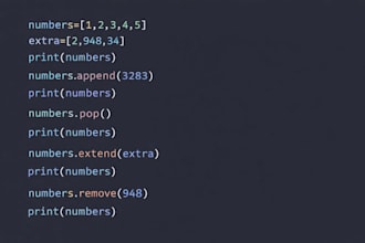 help you with python assignments and tasks