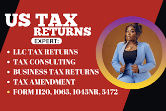 handle your us tax return, filing, form 5472, 1040 and llc tax