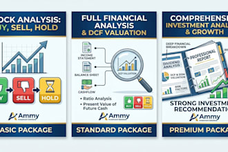 analyze any stock and give a clear buy, sell or hold decision with full report