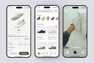 develop ar virtual try on app for ecommerce, retail stores, android ios and web
