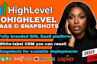 gohighlevel saas ghl whitelabel ghl snapshot ghl crm ghl agency ghl workflow
