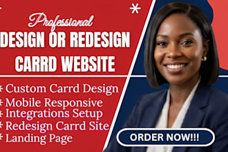 design and redesign carrd website carrd landing page carrd co