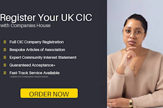 register your uk cic community interest company with companies house