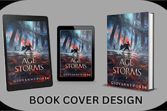 do book cover design ebook cover design, kdp  cover design