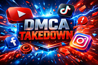 send dmca takedown notice copyright removal, defamation and content protection