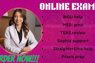 handle your wgu teas, hesi, proctor u setup and all other tasks