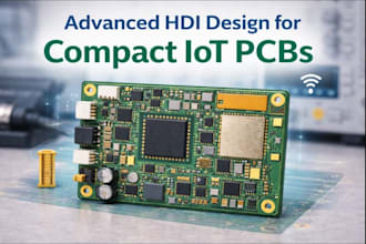 hdi pcb layouts for edge ai and iot using microvias and rigid flex