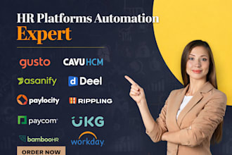 setup gusto cavu hcm asanify deel paylocity rippling paycom ukg bamboohr hibob