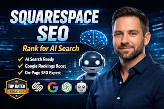 full optimize pro squarespace website onpage SEO for rankings and ai visibility