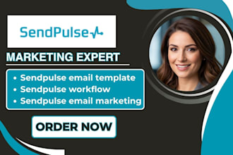design sendpulse email template sendpulse workflow sendpulse email marketing