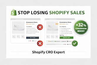 increase your shopify conversion rate with expert cro optimization