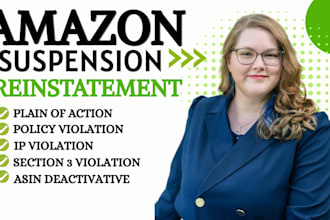 write amazon appeal letter plan of action for section 3 suspension reinstatement