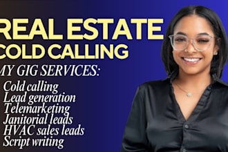 b2b b2c real estate wholesales cold calling virtual assistant sales closer agent