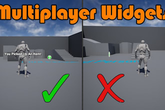 fix ue5 multiplayer bug lobby replication shooting UI widget issues fast