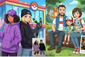 create lofi art lofi illustration turn your image to lofi cozy art style
