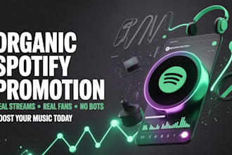do organic spotify promotion