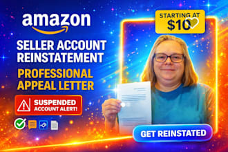 reinstate  amazon suspension restriction appeal policy violation gmb