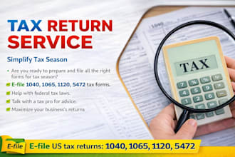 prepare and file UK corporation tax return