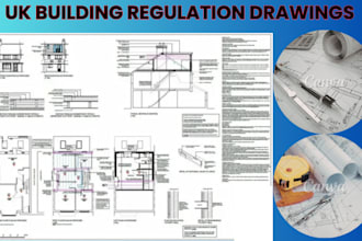 do UK building regulation drawing, structural calculation, planning permission