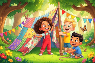 create art and illustration for your children