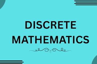 provide expert tutoring in discrete math and calculus