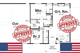 fix city rejected plans provide code compliant revisions for ca tx VA approval