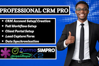 automate knack flowlu greenrope yetiforce x2crm zurmo crm simpro zap integration