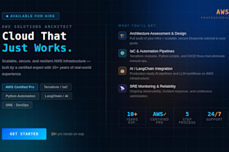 be your AWS site reliability engineer