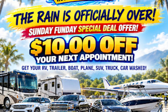 design a professional and eye catching custom poster