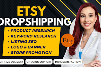 do etsy dropshipping product listing seo etsy shop setup and ranking